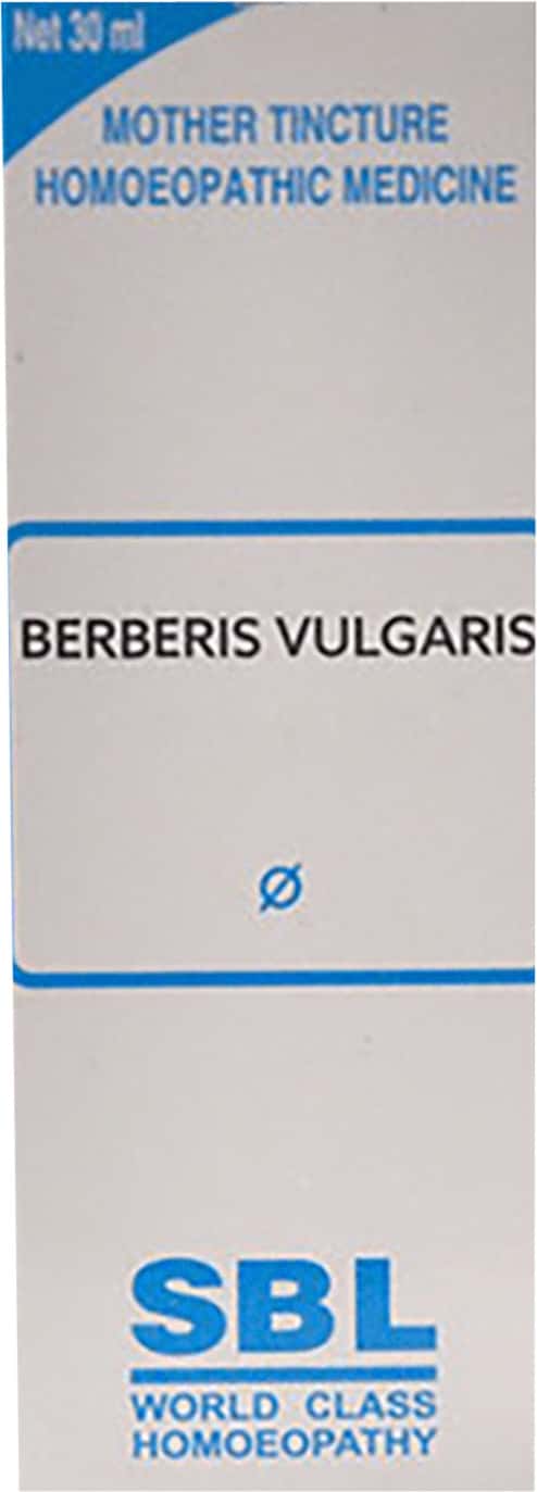 Sbl Berberis Vulgaris Mother Tincture Q 30 Ml