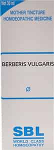 Sbl Berberis Vulgaris Mother Tincture Q 30 Ml