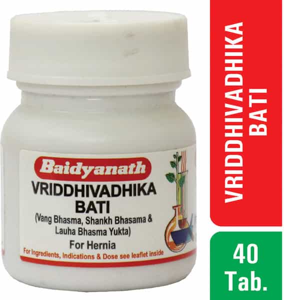 Baidyanath Asli Ayurved Vriddhivadhika Bati 40 Tablets (Pack Of 2)