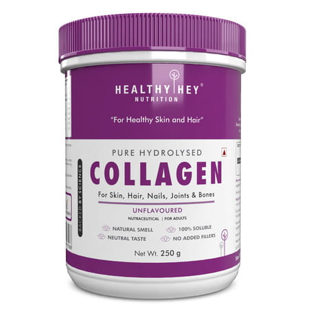 Healthyhey Pure Hydrolysed Collagen Supplement - 250g Unflavoured