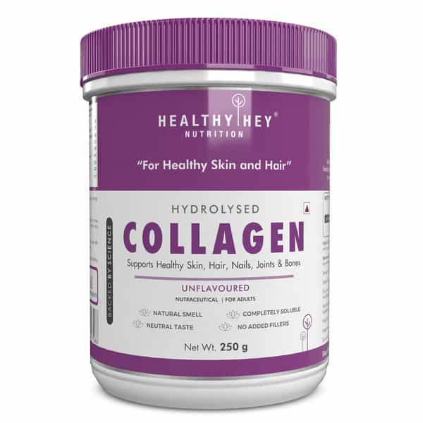Healthyhey Pure Hydrolysed Collagen Supplement - 250G Unflavoured
