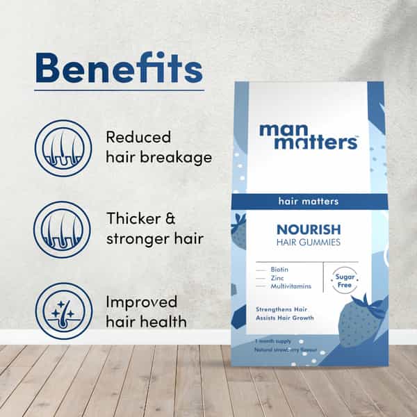 Man Matters Nourish Skin Gummies 30N