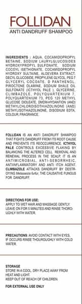 Ceuticoz Follidan Shampoo - 100 Ml