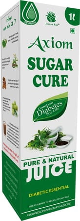 Axiom Sugar Cure Juice|Helpful In Diabetes|Manage Blood Sugar Levels - 1000ml