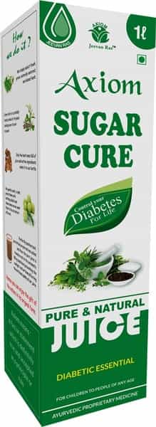 Axiom Sugar Cure Juice|Helpful In Diabetes|Manage Blood Sugar Levels - 1000Ml