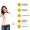 Equinox Personal Digital Weighing Scale Eq-Eb-9000 For Body Weight | Slim & Sleek | Magic Display