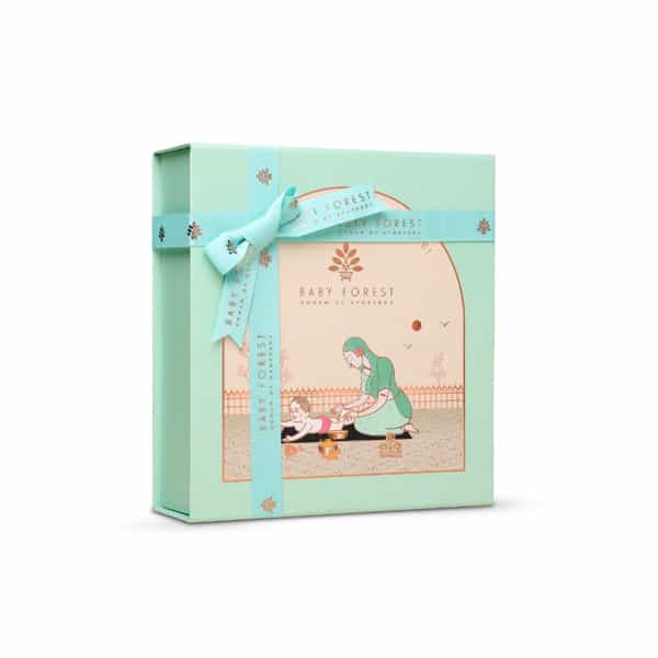 Baby Forest Maasoom Petika | Combo Box- Baby Hair & Body Massage Oil | Baby Gifting Hamper