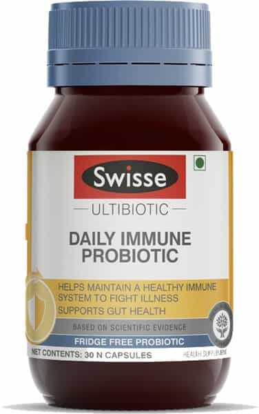 Swisse Ultibiotic Daily Immune Probiotic For Immunity & Gut Health 30 N Capsules