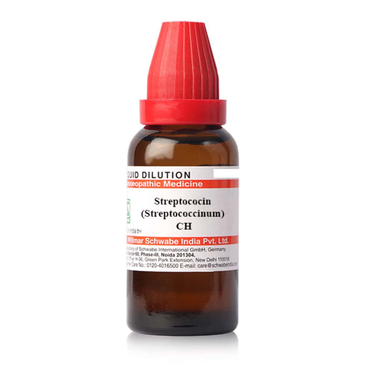 Dr. Willmar Schwabe India Streptococin (streptococcinum) 30ch 30ml