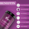 Wishnew Wellness Sleepease: Restful And Deep Sleep Support With Natural Melatonin And Herbal Blend