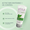 Lotus Herbals Whiteglow Active Skin Whitening & Oil Control Face Wash 100g (Pack Of 2 )