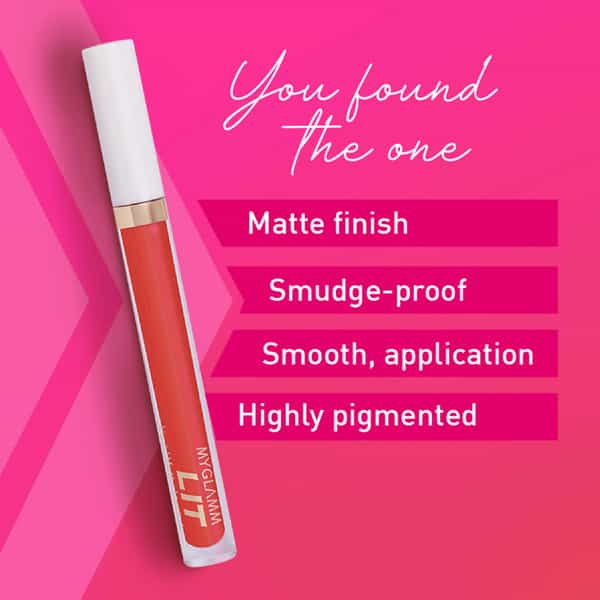 Myglamm Lit Liquid Matte Lipstick-Not Me | It's You