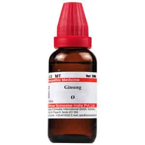 Dr. Willmar Schwabe India Ginseng Mother Tincture Q 30 Ml