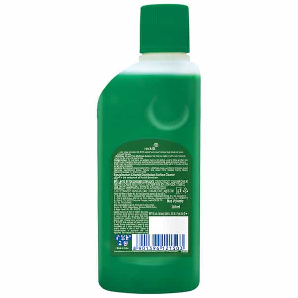 Lizol Jasmine Disinfectant Floor Cleaner Liquid Bottle Of 200 Ml