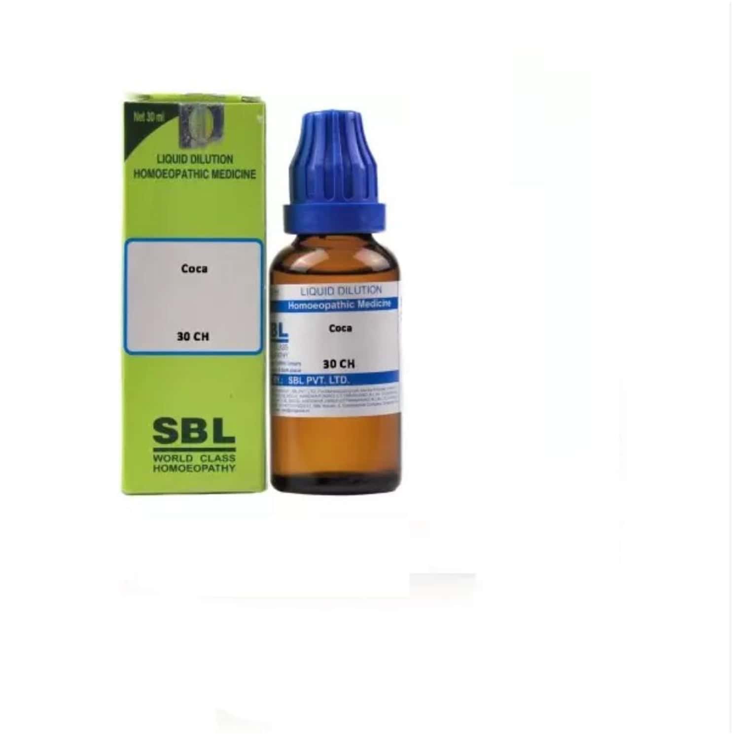 Sbl Coca Dilution Homeopathic Medicine 30 Ch 30 Ml Pack Of 2