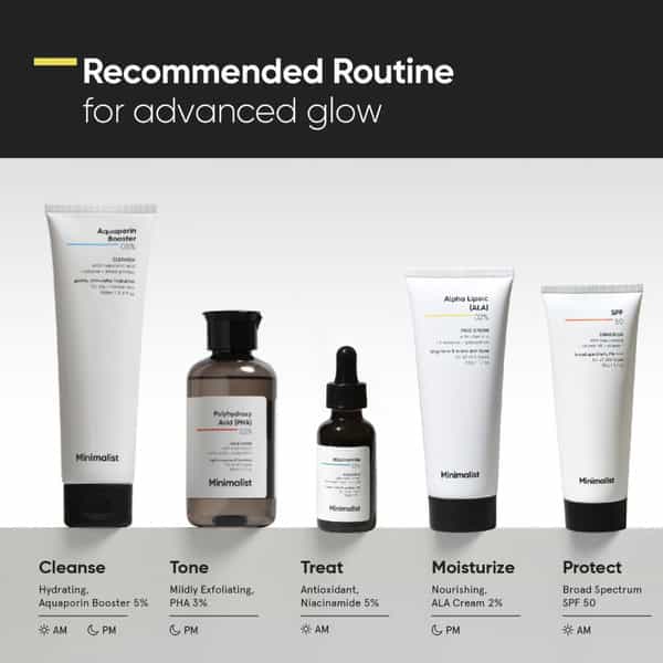 Minimalist Alpha Lipoic (Ala) With Vitamin C 2% Face Cream 50Gm
