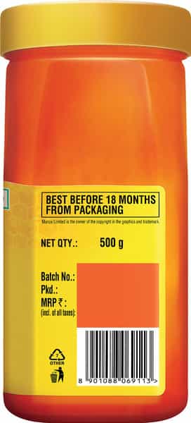 Saffola Honey 100% Pure Nmr Tested Honey 500 G