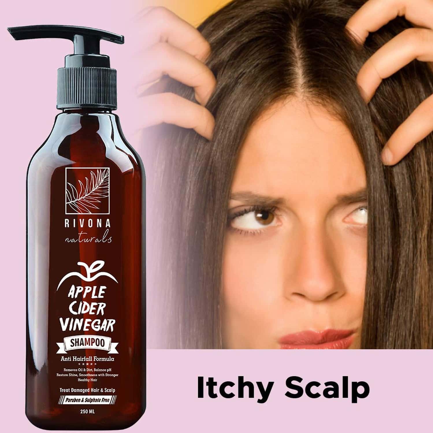 Buy RIVONA NATURALS APPLE CIDER VINEGAR SHAMPOO 250 ML Online & Get Upto 60 OFF at PharmEasy