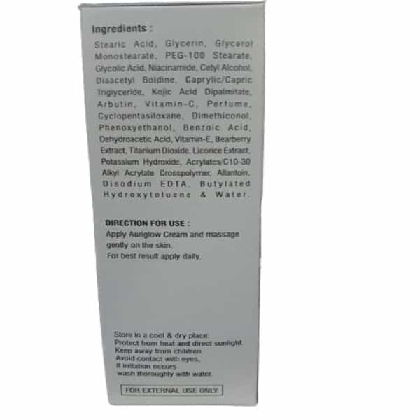 Auriglow Skin Lightening Cream | Tube Of 20G