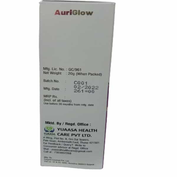 Auriglow Skin Lightening Cream | Tube Of 20G
