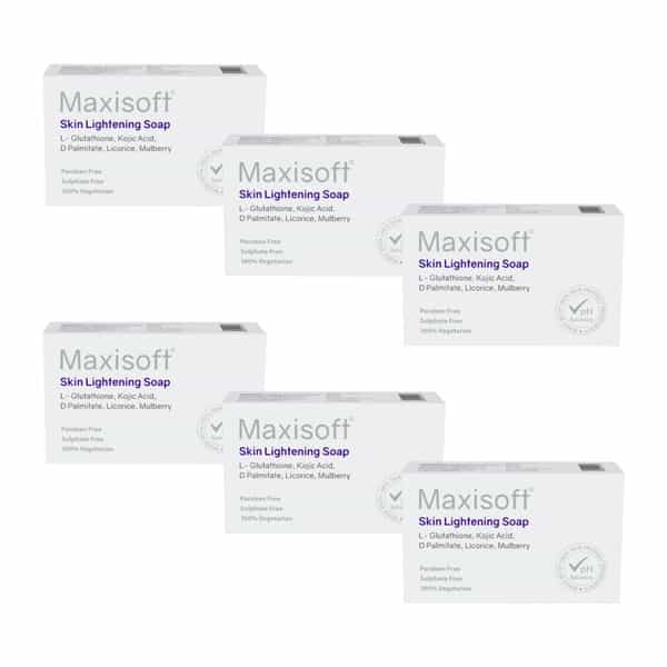 Maxisoft Skin Lightening Soap | 75 Gm | Pack Of 2
