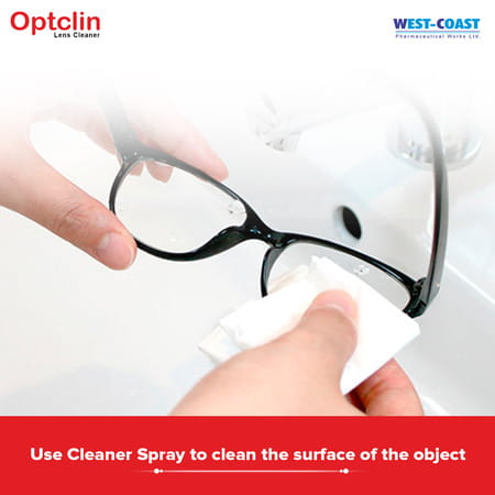 Westcoast Optclin Optical Lens Cleaner And Spectacles Cleaner - 30ml (Pack Of 2)