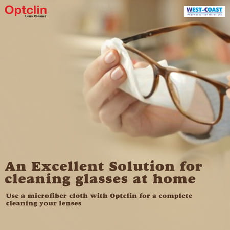 Westcoast Optclin Optical Lens Cleaner And Spectacles Cleaner - 30ml (Pack Of 2)