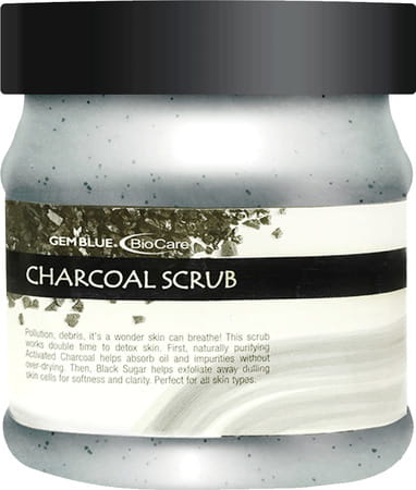 Gemblue Biocare Charcoal Scrub 500ml