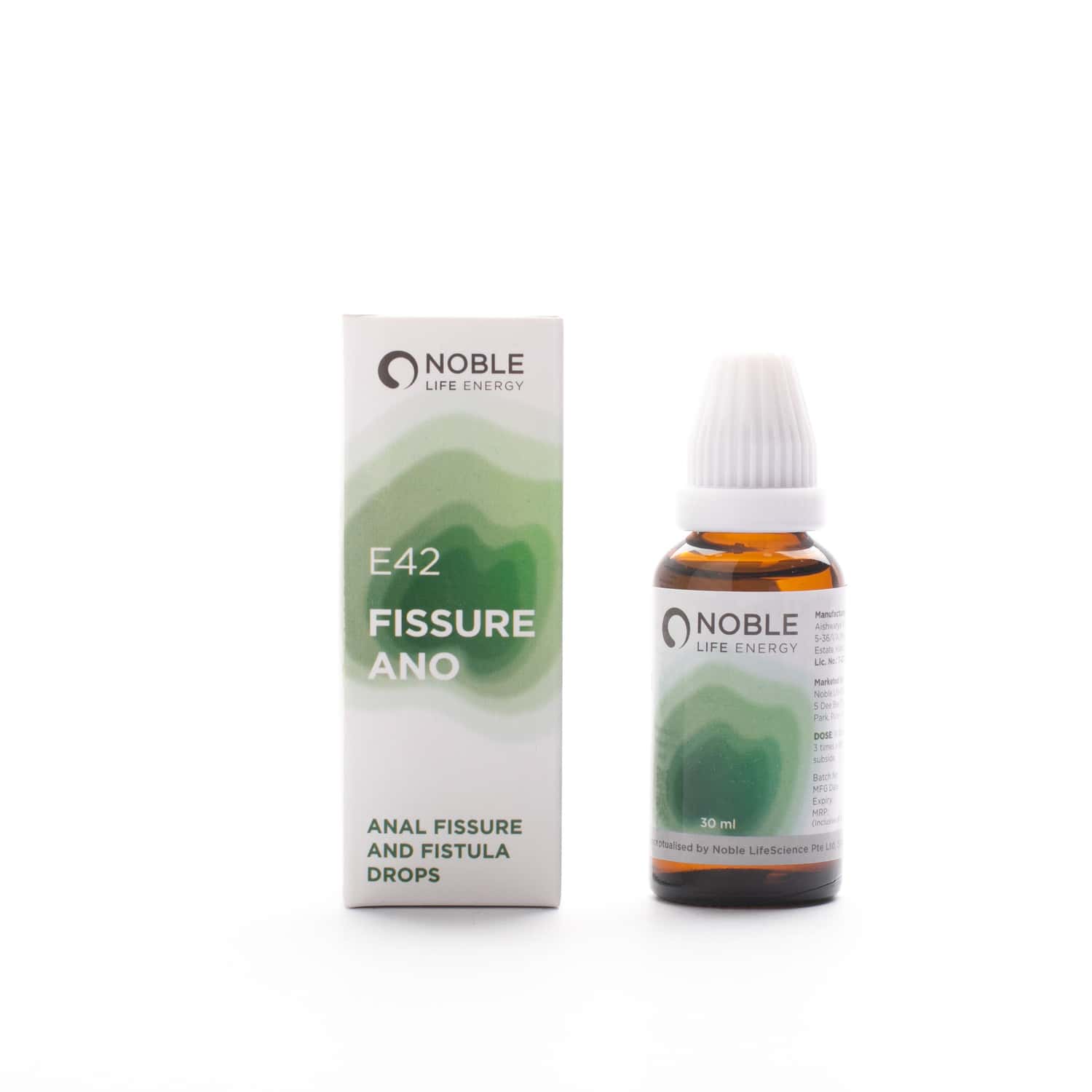 Noble Life Energy E42 Fissure Ano - 30ml