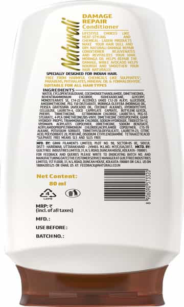 Naturali Damage Repair Conditioner 80 Ml