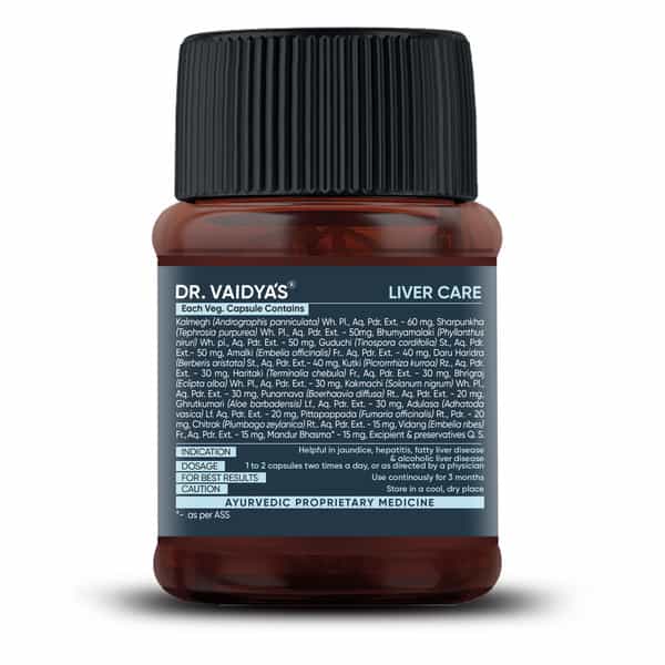 Dr. Vaidya's Liver Care-30 Capsules - Pack Of 3