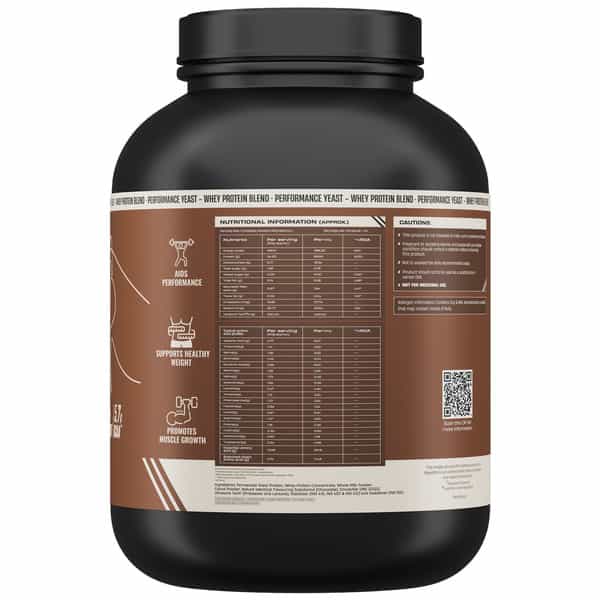 Beastlife Performance Yeast Protein Powder | 25G Protein | Chocolate Flavour | Easy To Digest | 2 Kg