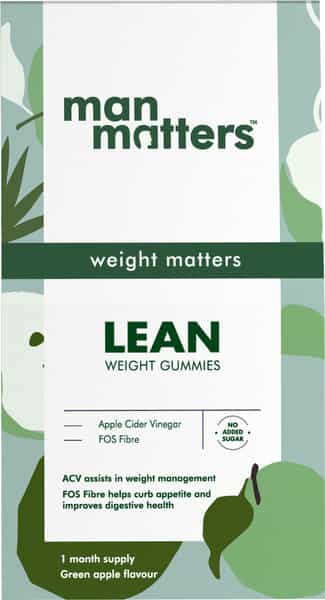 Man Matters Lean Weight Gummies 30N