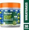 Fast&Up Wheatgrass- Barley Grass & Alfalfa Powder-Ayurvedic Supplement To Restore Ph Balance & Detox