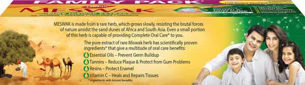 Dabur Meswak Toothpaste With Toothbrush 300 Gm