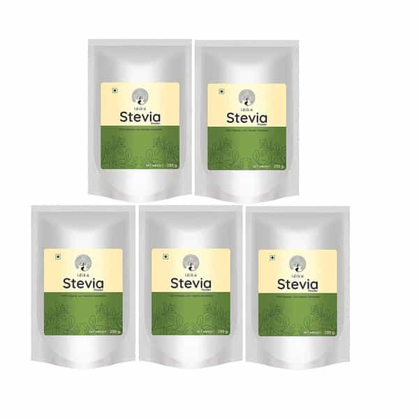 Buy IDIKA STEVIA 250 GRAM DIABETIC FRIENDLY 100 NATURAL ZERO CALORIE