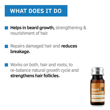Ustraa Beard Growth Oil - Set Of 2 Hair Oil (70 Ml)