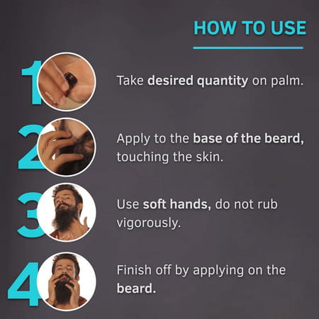 Ustraa Beard Growth Oil - Set Of 2 Hair Oil (70 Ml)