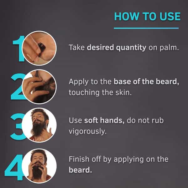 Ustraa Beard Growth Oil - Set Of 2 Hair Oil (70 Ml)