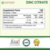 Pure Nutrition Zinc Citrate 44Mg - 120 Tablets
