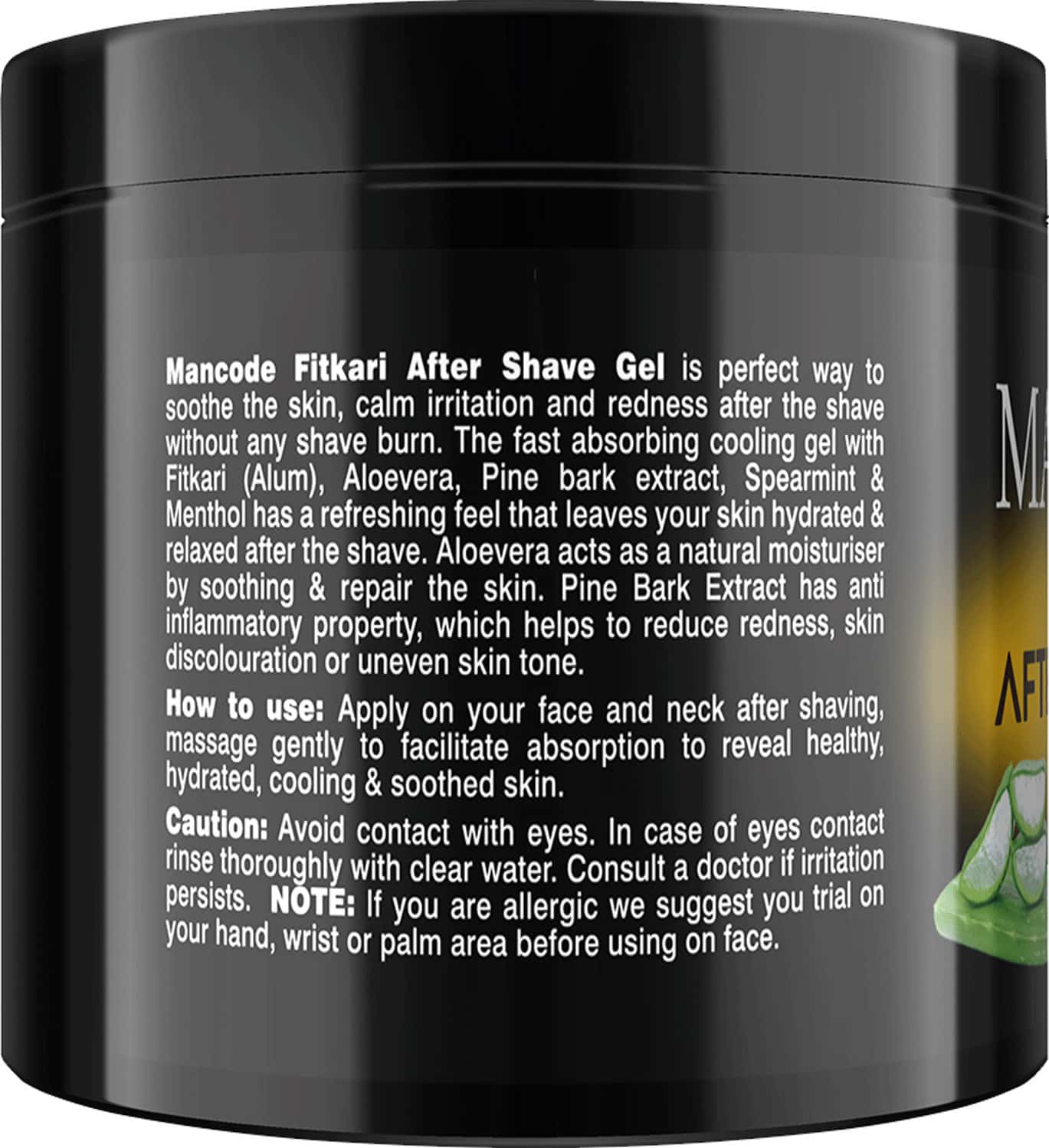 Buy MANCODE FITKARI AFTER SHAVE GEL ORIGINAL ANTISEPTIC FORMULA, 100ML