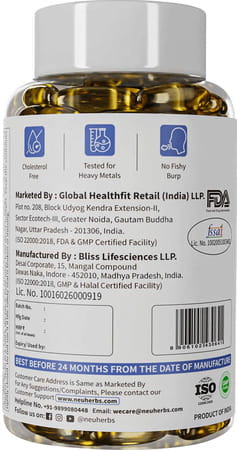 Neuherbs Deep Sea Fish Oil 30 Softgels