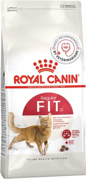 Royal Canin Fit 32 Regular Powder Adult Cat Food | 2 Kg | Dry Food | Supports Weight Management