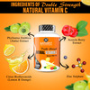 Naturyz Double Strength Natural Plant Vitamin C & Zinc Supplement 1250 Mg For Immunity (60 Tablets)