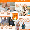 Naturyz Double Strength Natural Plant Vitamin C & Zinc Supplement 1250 Mg For Immunity (60 Tablets)