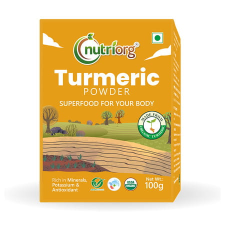 Nutriorg Certified Organic Turmeric Powder 100g