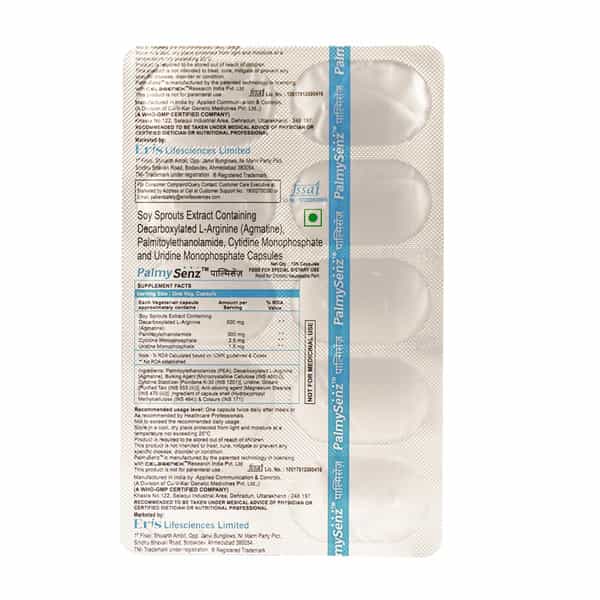 Palmysenz Capsule 10 No's