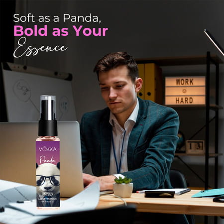 Vokka Pocket Perfume Disco & Panda 2 X 8ml | Eau De Parfum Long Lasting Perfume For Men & Women