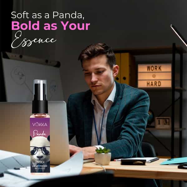 Vokka Pocket Perfume Disco & Panda 2 X 8Ml | Eau De Parfum Long Lasting Perfume For Men & Women