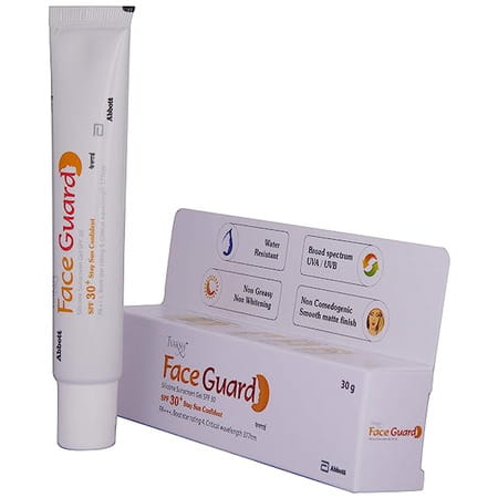 Tvaksh Face Guard Silicone Sunscreen Gel | Spf 30+ Pa+++ | 30 Gm (Pack Of 2)
